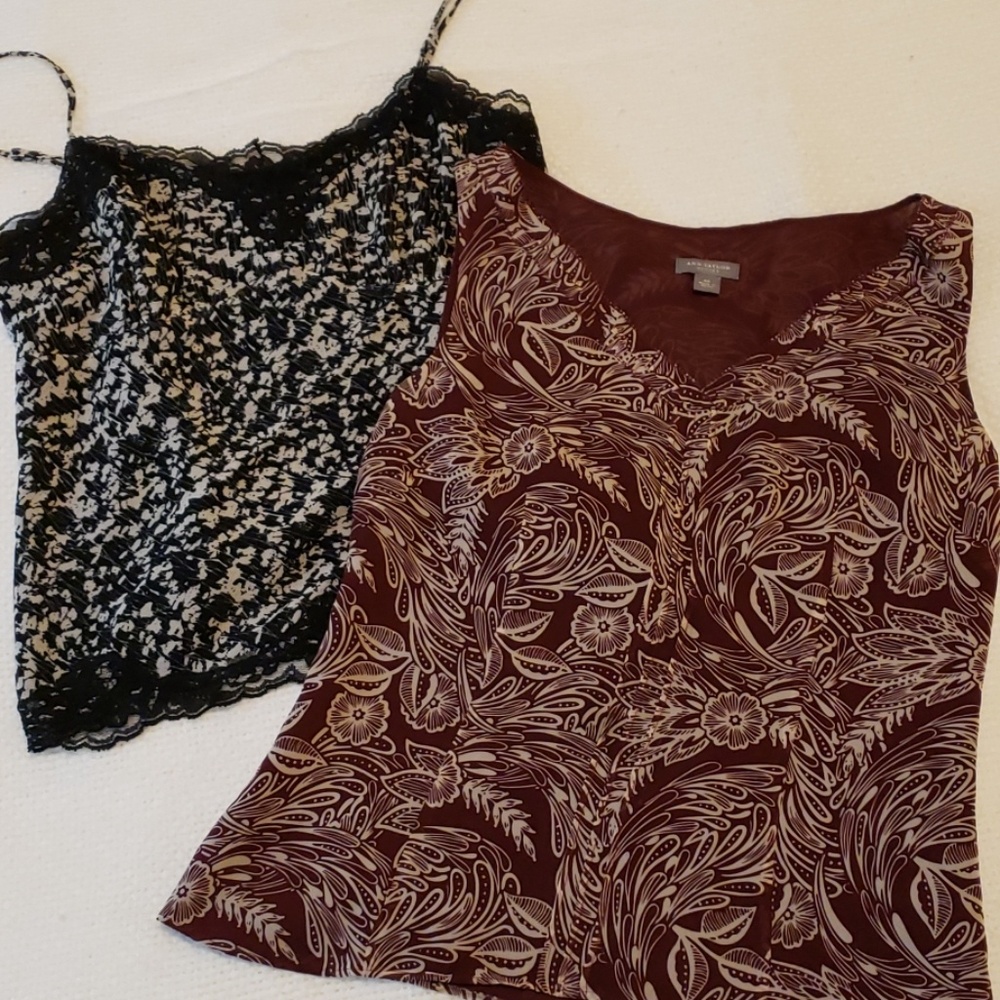 Ann Taylor Silk Camisoles